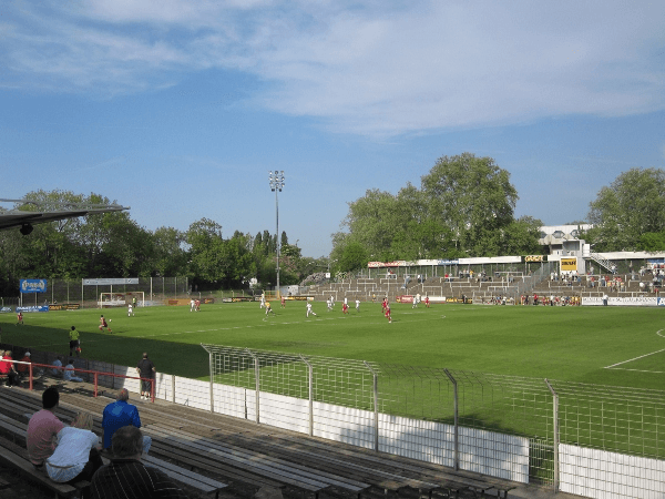Rhein-Neckar-Stadion, home stadium of VfR Mannheim