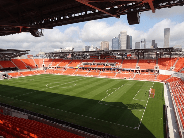 Shell Energy Stadium, home stadium of Houston Dynamo