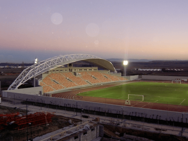 Estadio Municipal Luis De La Fuente, home stadium of Club Haro Deportivo