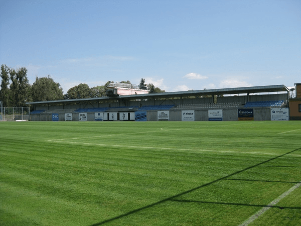 Stadion TJ Jiskra Ústí nad Orlicí, home stadium of Ústí nad Orlicí