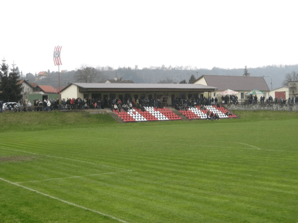 Stadion Štěchovice, home stadium of Povltava FA