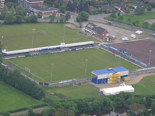 Ostfriesland-Stadion, home stadium of Kickers Emden