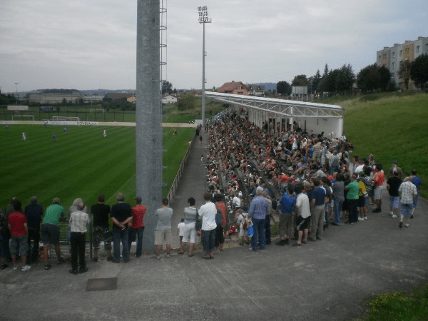 Stadion Jožky Silného, home stadium of Hanácká