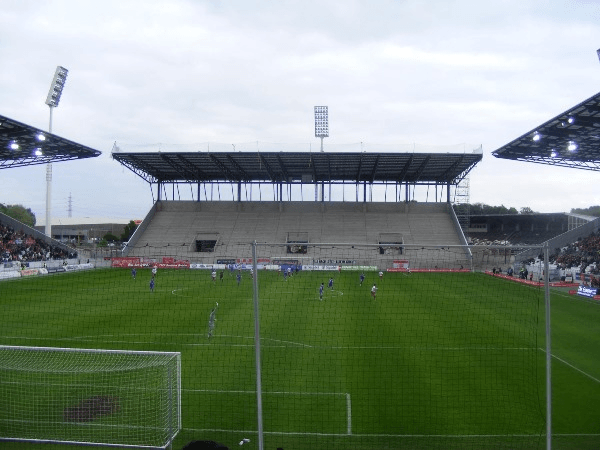 Stadion an der Hafenstraße, home stadium of Rot-Weiss Essen