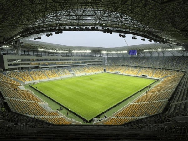 Arena Lviv, home stadium of Rukh Vynnyky