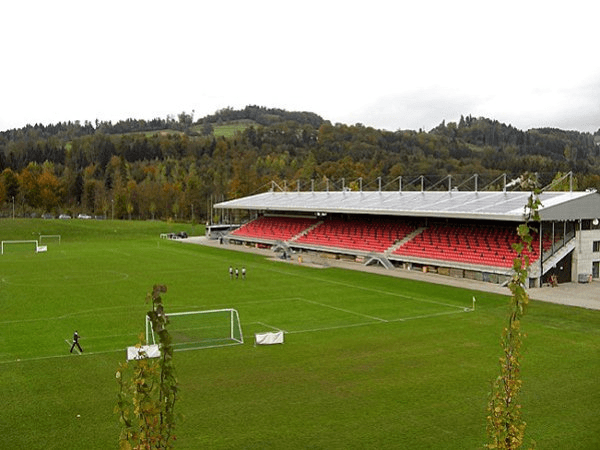 Sportanlage Gründenmoos, home stadium of Dardania St. Gallen