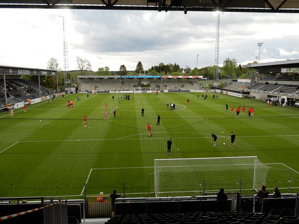 Kehrwegstadion, home stadium of AS Eupen