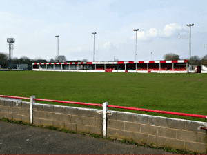Sheepy Road, home stadium of Atherstone Town