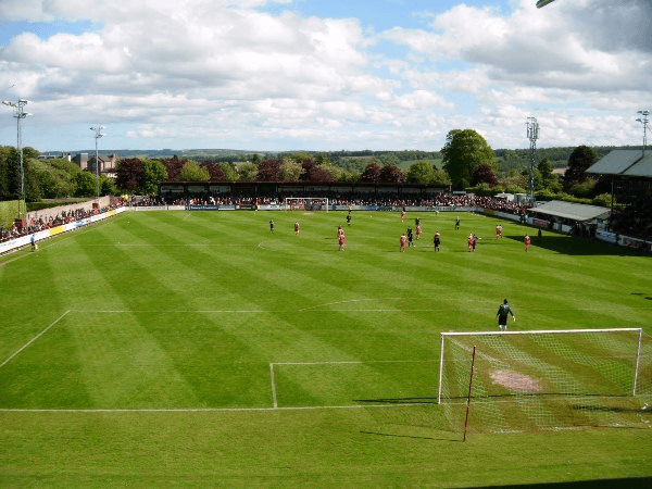 The Carnegie Fuels Stadium at Glebe Park, home stadium of Brechin City