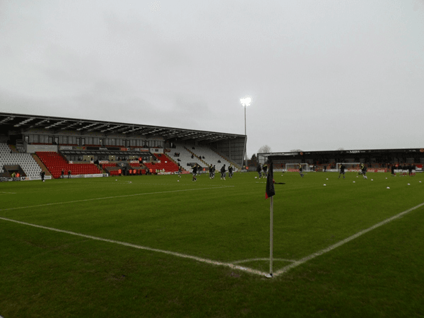 Mazuma Mobile Stadium, home stadium of Morecambe