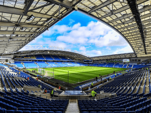 Amex Stadium, home stadium of Brighton & Hove Albion