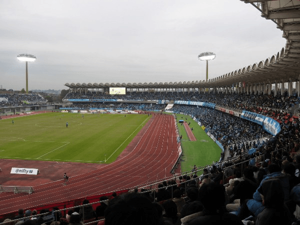 Uvance Todoroki Stadium by Fujitsu, home stadium of Kawasaki Frontale