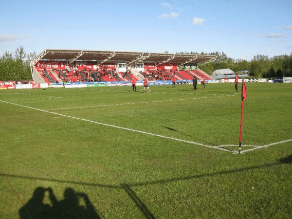 N1-völlurinn Hlíðarenda, home stadium of Valur