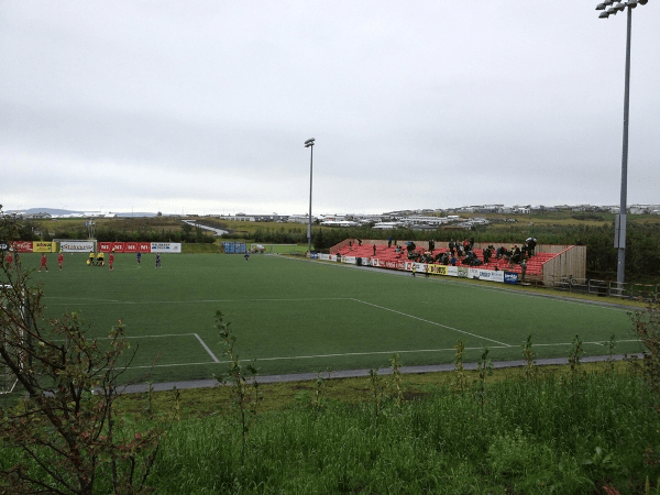 BIRTU völlurinn, home stadium of Haukar
