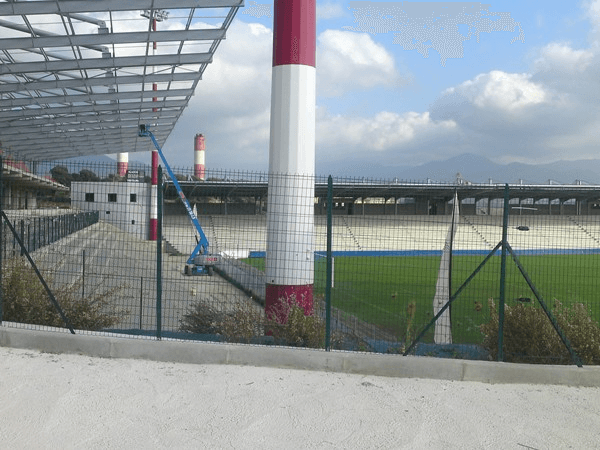 Stade Michel-Moretti, home stadium of AC Ajaccio