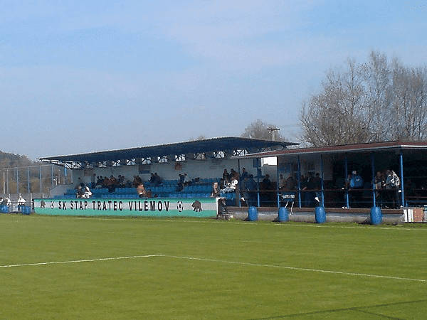 Stadion SK Vilémov, home stadium of Vilémov