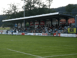 Turnerwald-Stadion, home stadium of Treibach