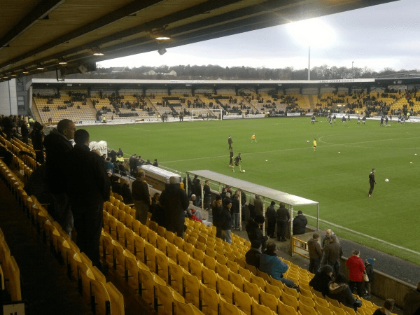 Almondvale Stadium, home stadium of Livingston