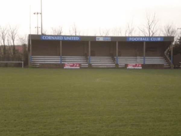 Blackhouse Lane, home stadium of Cornard United