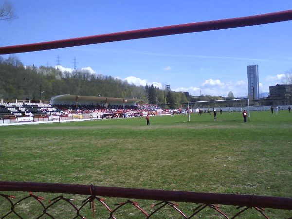 Stadionul Minerul, home stadium of Minerul Lupeni