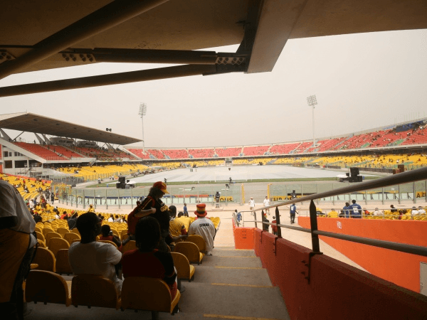 Accra Sports Stadium, home stadium of Hearts of Oak