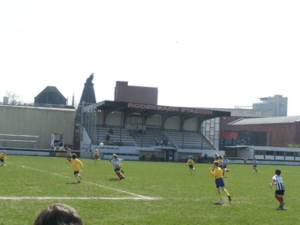 Rodenbachstadion, home stadium of Club Roeselare