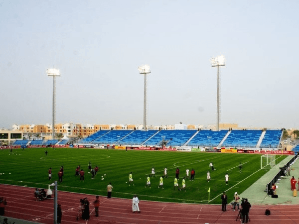 Khalifa Sports City Stadium, home stadium of Qalali