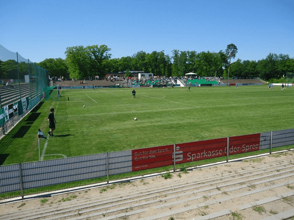 Friesenstadion, home stadium of Union Fürstenwalde