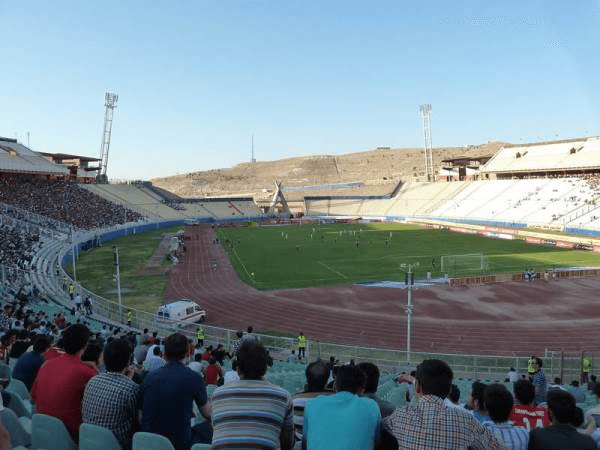 Yadegar-e-Imam Stadium, home stadium of Tractor