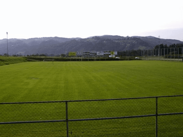 Pod Grajskim gričem, home stadium of Limbuš Pekre