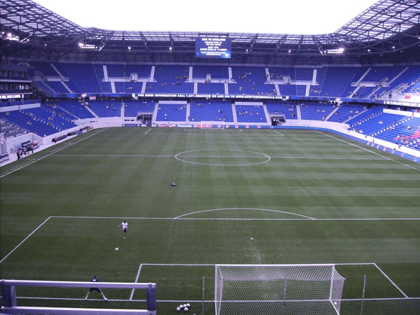 Sports Illustrated Stadium, home stadium of New York RB
