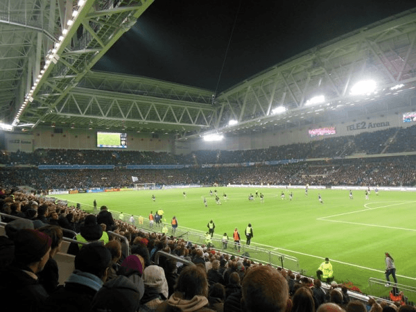 3Arena, home stadium of Hammarby IF