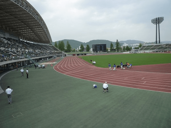JFE Harenokuni Stadium, home stadium of Fagiano Okayama