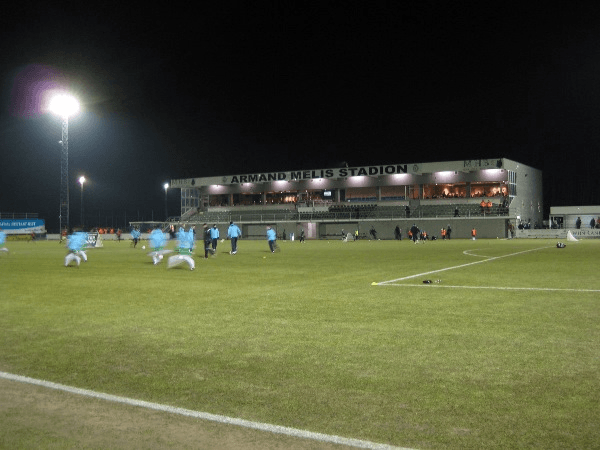 Armand Melis Stadion, home stadium of Dessel Sport