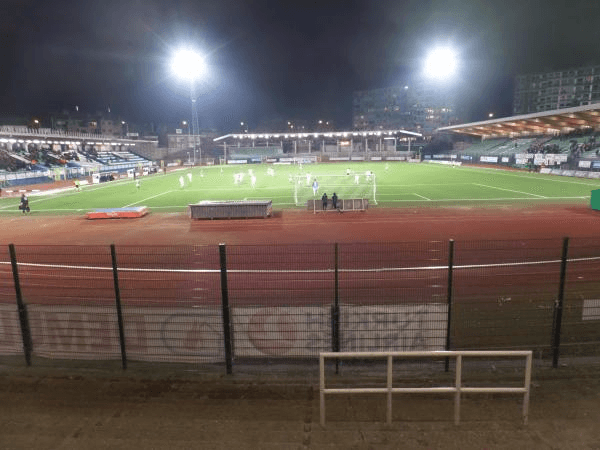 Stade Communal du Tivoli, home stadium of La Louvière