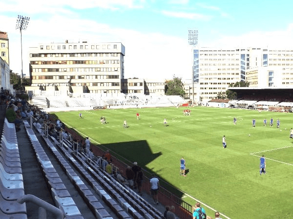 Stadion Seifertova ulice, home stadium of Viktoria Žižkov
