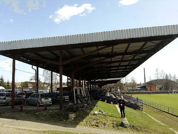 Stadion Bouchalky, home stadium of Žďár nad Sázavou