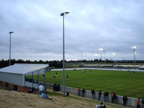 Drewitt-Barlow Stadium, home stadium of Maldon & Tiptree
