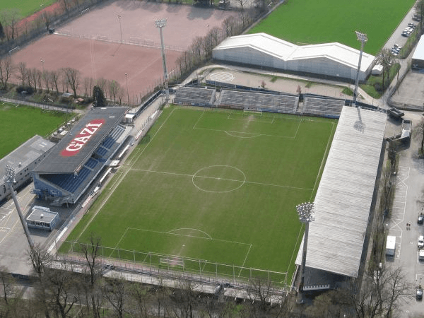 GAZİ-Stadion auf der Waldau, home stadium of Stuttgarter Kickers