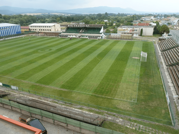 Futbalový štadión FK Bukóza, home stadium of Vranov nad Topľou