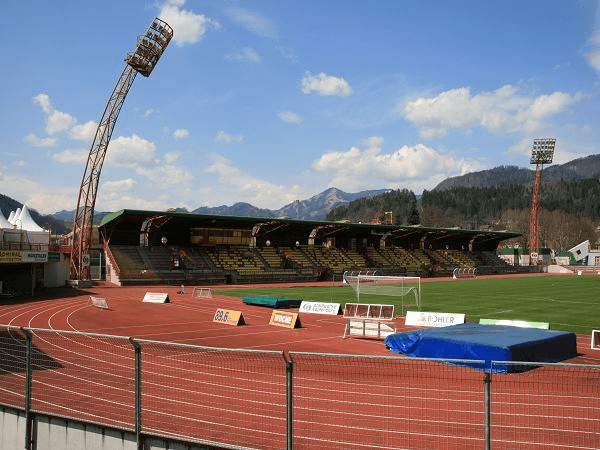 Alpenstadion Kapfenberg, home stadium of Kapfenberger SV