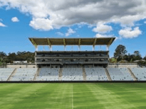 Steve Woodcock Sports Centre, home stadium of Campbelltown City