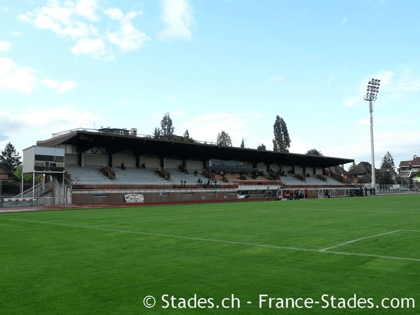 Stade Joseph Moynat 1, home stadium of Thonon Évian Grand Genève