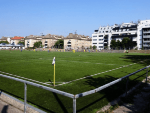 Slovanplatz Hütteldorf, home stadium of Slovan HAC