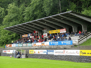 Gastrastadion, home stadium of Rot-Weiß Rankweil