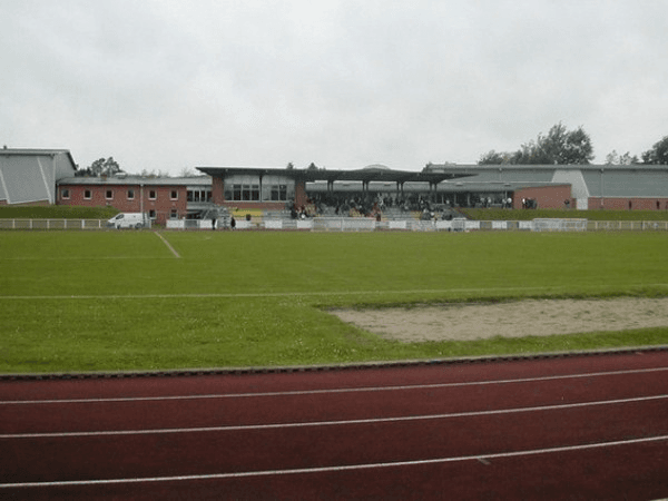 Stade Didier Eloy, home stadium of Entente Feignies Aulnoye