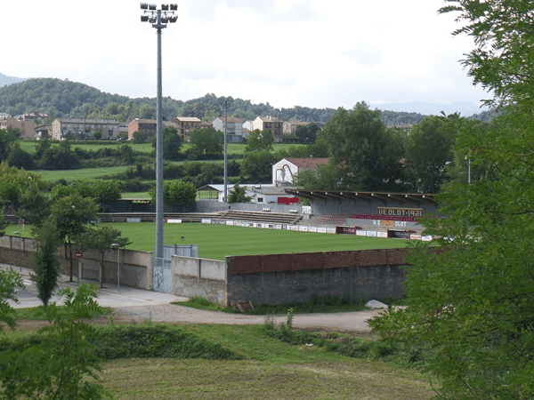Camp Municipal d'Olot, home stadium of UE Olot
