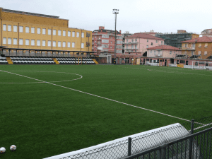 Stadio Edoardo Riboli, home stadium of USD Lavagnese 1919