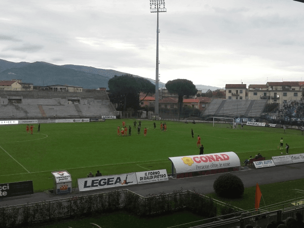 Stadio Marcello Melani, home stadium of FC Pistoiese SSD