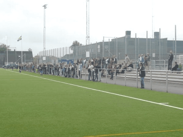 Bäckagårds Idrottsplats, home stadium of Kvarnby